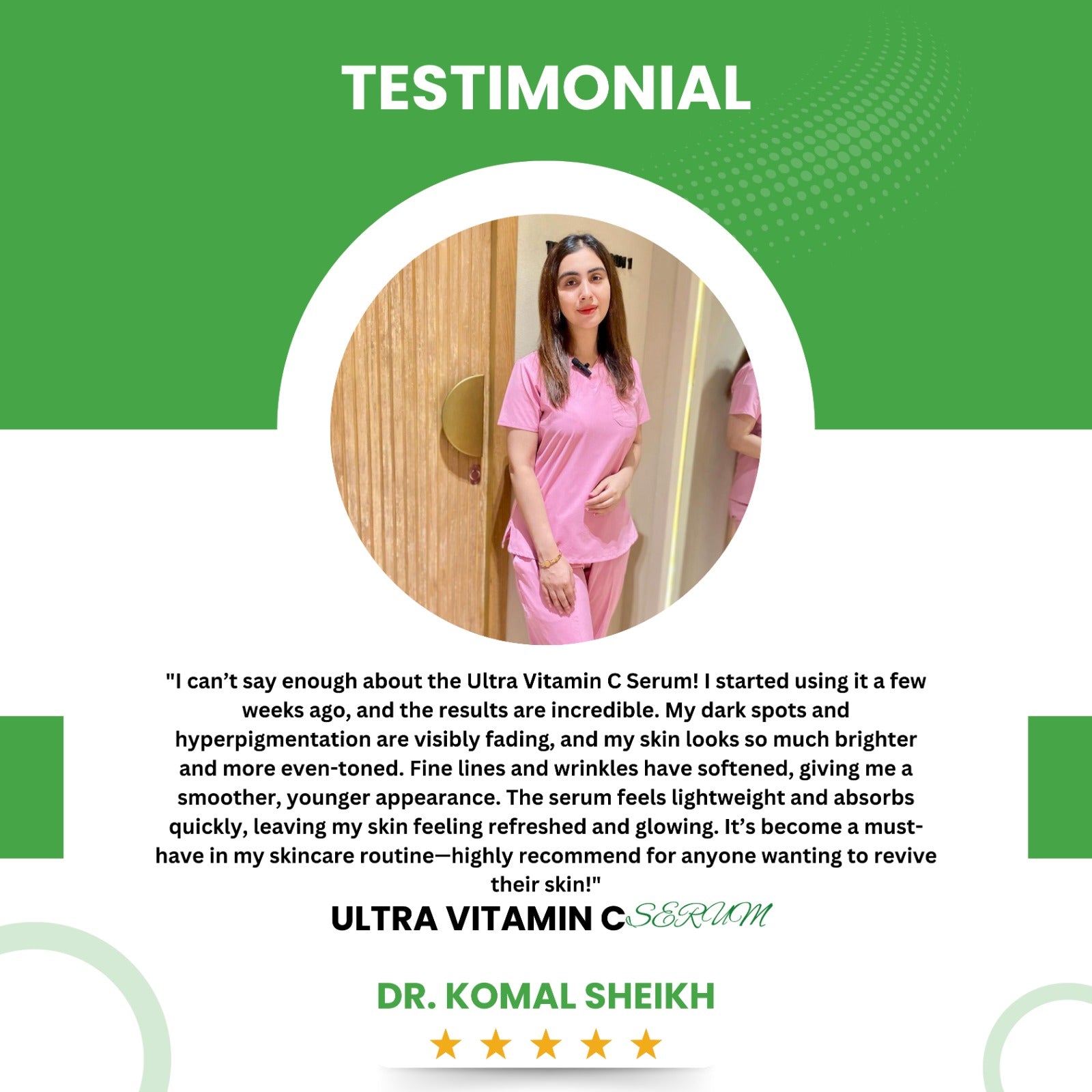 Best Vitamin C Serum for Dark Spots, Pigmentation & Glow skin Pakistan